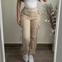 Women's Holiday Daily Simple Style Solid Color Full Length Casual Pants main image 4