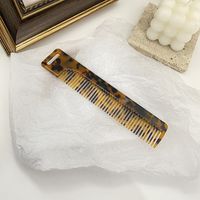 Women's Simple Style Classic Style Geometric Acetic Acid Sheets Stoving Varnish Hair Combs sku image 1