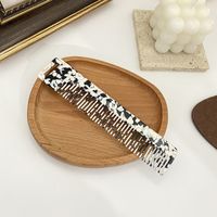 Women's Simple Style Classic Style Geometric Acetic Acid Sheets Stoving Varnish Hair Combs sku image 7