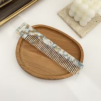 Women's Simple Style Classic Style Geometric Acetic Acid Sheets Stoving Varnish Hair Combs sku image 8
