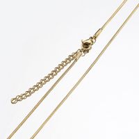 1 Piece 304 Stainless Steel Gold Plated Solid Color Chain sku image 2