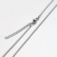 1 Piece 304 Stainless Steel Gold Plated Solid Color Chain sku image 1