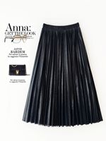Summer Streetwear Solid Color Polyester Midi Dress Skirts main image 2