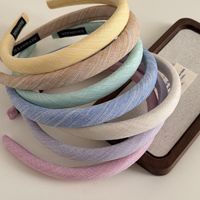 Women's Simple Style Solid Color Cloth Hair Band main image 6