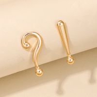 Simple Style Geometric Zinc Alloy Plating Women's Earrings sku image 1