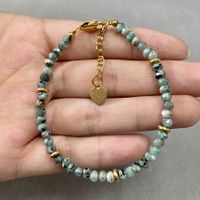 Simple Style Geometric Natural Stone Plating 18K Gold Plated Women's Bracelets sku image 19