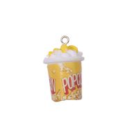 1 Pièce 18*24mm Résine Tasse De Pop-Corn Pendentif main image 2