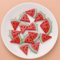 1 Piece 2.8*3.5cm Resin Watermelon Pendant main image 5