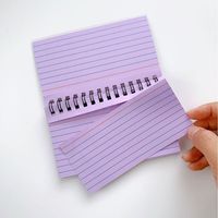 1 Piece Stripe Learning Lectures Paper Casual Notebook main image 5