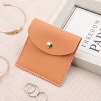 Casual Elegant Solid Color Microfiber Jewelry Packaging Bags sku image 2