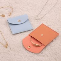 Casual Elegant Solid Color Microfiber Jewelry Packaging Bags main image 4