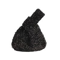 Women's Small Sequin Solid Color Vintage Style Classic Style Sequins Open Evening Bag sku image 1