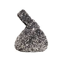 Women's Small Sequin Solid Color Vintage Style Classic Style Sequins Open Evening Bag sku image 2