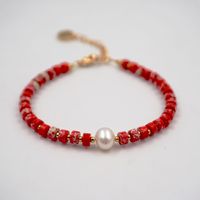 Simple Style Geometric Agate Artificial Pearls Women's Bracelets main image 6