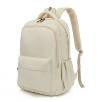 Waterproof 20 Inch Solid Color School Daily School Backpack main image 1