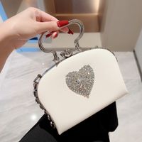 Pu Leather Heart Shape Evening Bags main image 2