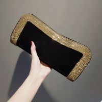 Velvet Solid Color Evening Bags main image 3
