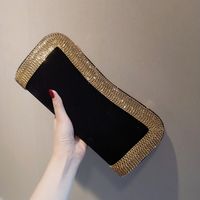 Velvet Solid Color Evening Bags main image 2