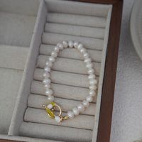 Simple Style Flower Freshwater Pearl Women's Necklace sku image 1