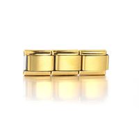 1 Piece 304 Stainless Steel Gold Plated Solid Color Jewelry Buckle main image 3