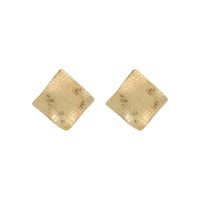 1 Pair Business Simple Style Commute Geometric Zinc Alloy 14K Gold Plated Ear Studs main image 5