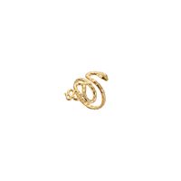 Elegant Queen Classic Style Snake 304 Stainless Steel 18K Gold Plated Open Rings In Bulk main image 5
