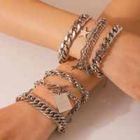 304 Stainless Steel IG Style Simple Style Geometric Star Bracelets main image 8