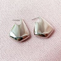 1 Pair IG Style Nordic Style Simple Style Irregular Geometric Polishing Metal Copper Copper Alloy 18K Gold Plated Gold Plated Ear Studs main image 6