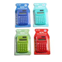 Mini Calculadora De Color De Oficina Papelería De Niños De Escuela Primaria sku image 5