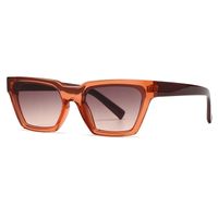 Style Moderne Couleur Unie Pc Oeil De Chat Plein Cadre Femmes De Lunettes De Soleil sku image 4