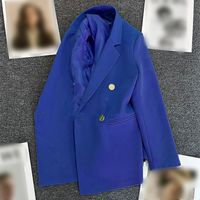 Women's Long Sleeve Blazers Pocket Simple Style Solid Color main image 8