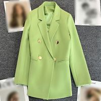 Women's Long Sleeve Blazers Pocket Simple Style Solid Color main image 4