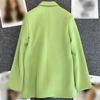Women's Long Sleeve Blazers Pocket Simple Style Solid Color main image 3