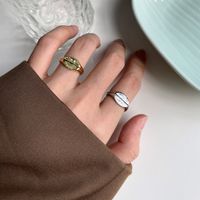 Copper 14K Gold Plated IG Style Baroque Style Commute Polishing Sun Moon Rings main image 1