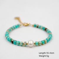 Simple Style Geometric Agate Artificial Pearls Women's Bracelets main image 2