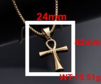 1 Piece 304 Stainless Steel Solid Color Pendant Chain main image 2