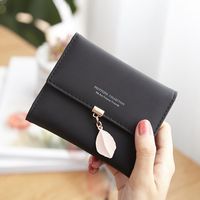 Women's Solid Color Pu Leather Zipper Wallets sku image 10