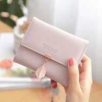 Women's Solid Color Pu Leather Buckle Wallets sku image 6