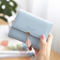 Women's Solid Color Pu Leather Buckle Wallets sku image 2