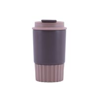 Elegant Solid Color Stainless Steel Silica Gel Thermos Cup sku image 6