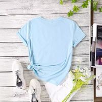 Simple Style Letter Polyester T-shirts & Shirts main image 2