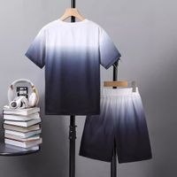 Simple Style Sports Printing Polyester Boys Clothing Sets main image 2