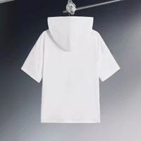 Décontractée Des Sports Lettre Couleur Unie Polyester T-shirts & Chemises main image 2