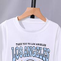 Simple Style Letter Polyester T-shirts & Shirts main image 3