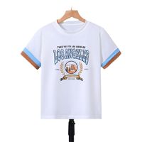 Einfacher Stil Brief Polyester T-Shirts & Hemden main image 5