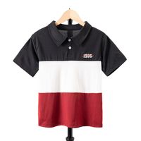 Simple Style Color Block Patchwork T-shirts & Shirts main image 5