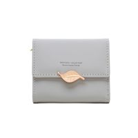 Women's Solid Color Pu Leather Buckle Wallets sku image 18
