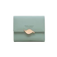 Women's Solid Color Pu Leather Buckle Wallets sku image 17