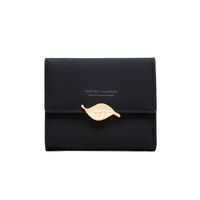Women's Solid Color Pu Leather Buckle Wallets sku image 16