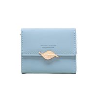 Mujeres Color Sólido Cuero Sintético Hebilla Carteras sku image 15